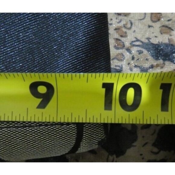 Coach Cursive Creed Monogram Canvas Leather Wristlet Wallet with Hangtag & Charm - Picture 7 of 11